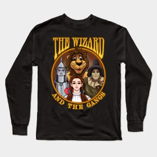 The Wizard And The Gangs Artwork Long Sleeve T-Shirt